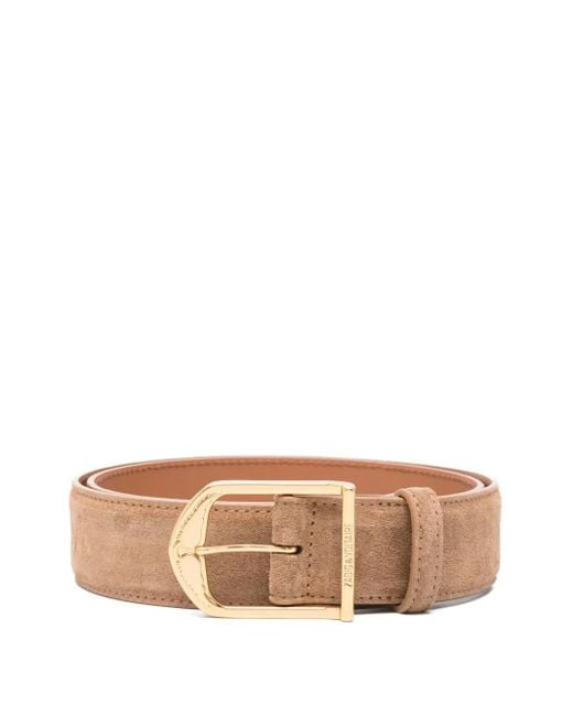 Zadig & Voltaire Natural Rise Suede Belt