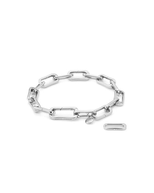 Monica Vinader Metallic Alta Capture Charm Bracelet