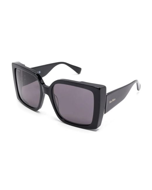 Max Mara Eyewear Black Hinge Sunglasses