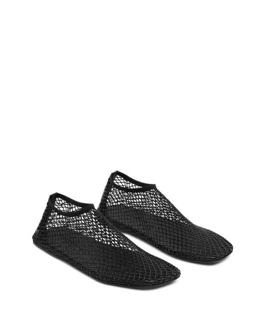 Christopher Esber Black Minette Ballet Flats