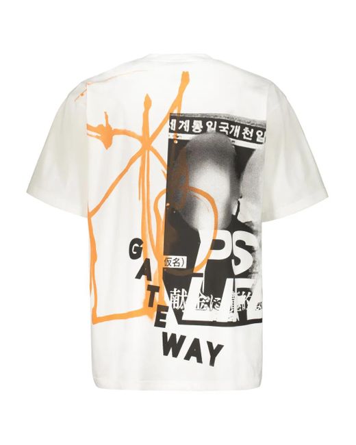 Perks And Mini White Graphic-Print T-Shirt