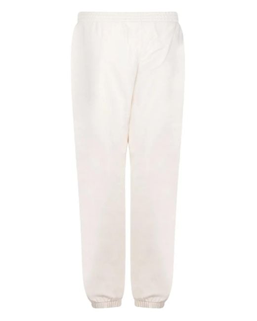 Mc2 Saint Barth White Elasticated Track Pants