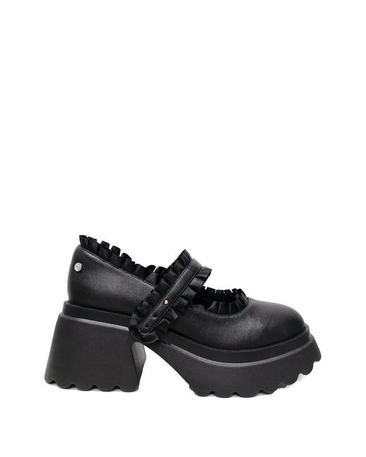 Altercore Black Nina Mary Jane Platform Pumps
