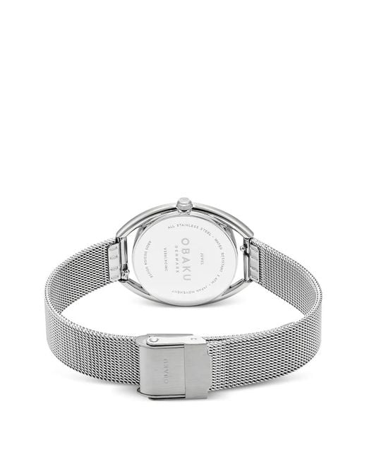 Obaku White Juvel 28.6Mm Watch