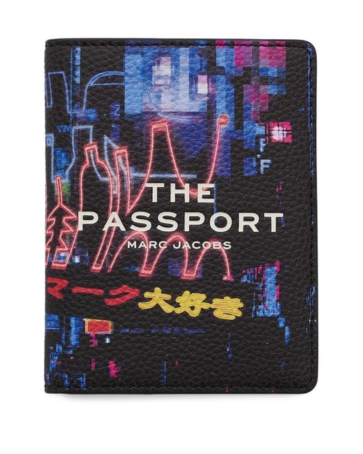 Marc Jacobs Blue The City Passport Case