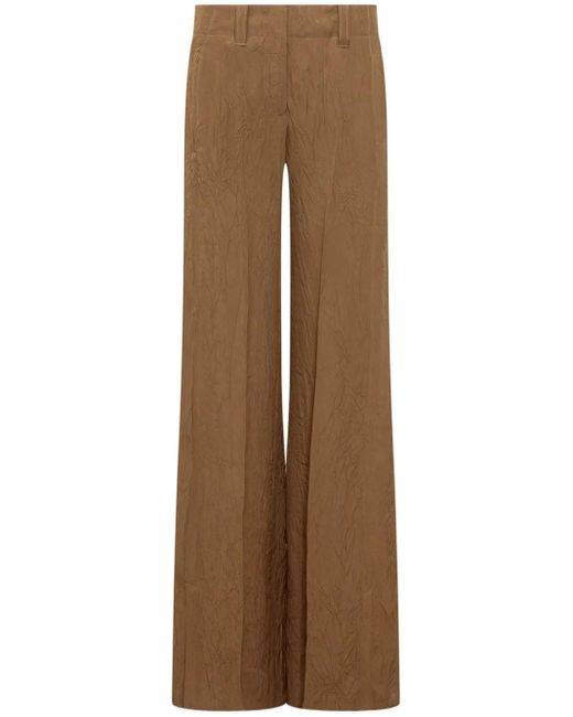 Seafarer Brown High-Waisted Trousers