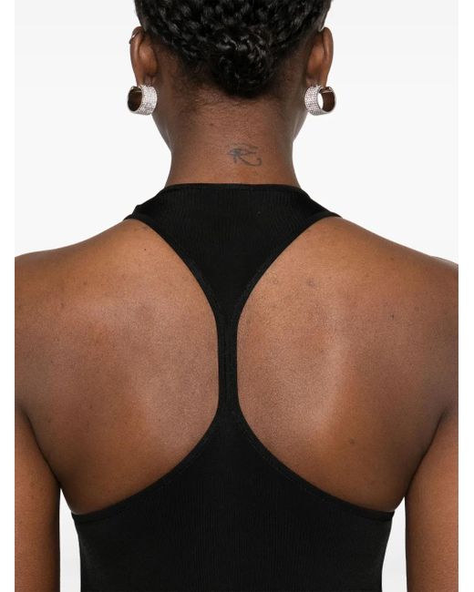 Saint Laurent Black Kleid Maxi Dress