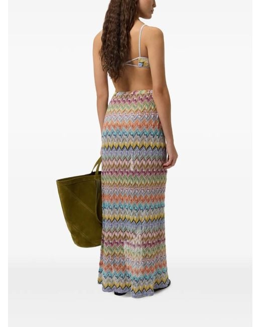 Missoni White Long Skirt