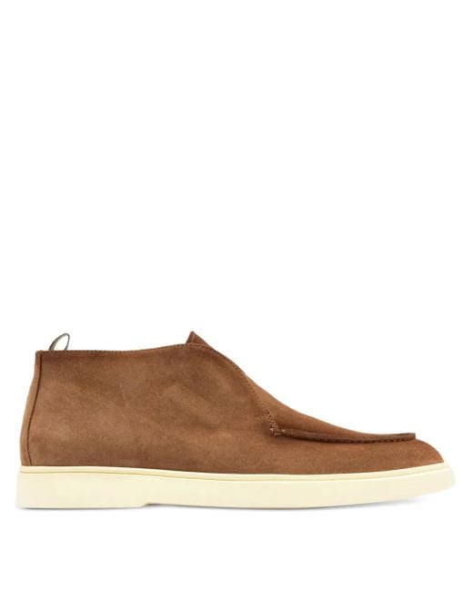 Officine Creative Brown Bones Boots for men