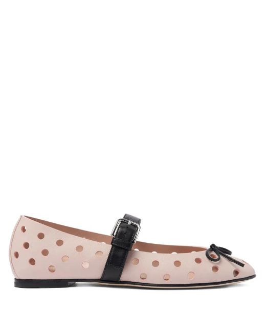 Scarosso Pink Marion Ballerinas