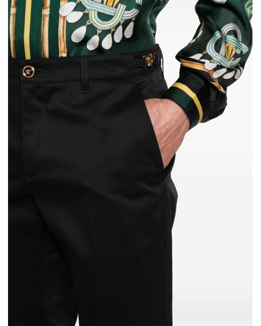 Pantalon droit Medusa Biggie Versace pour homme en coloris Black