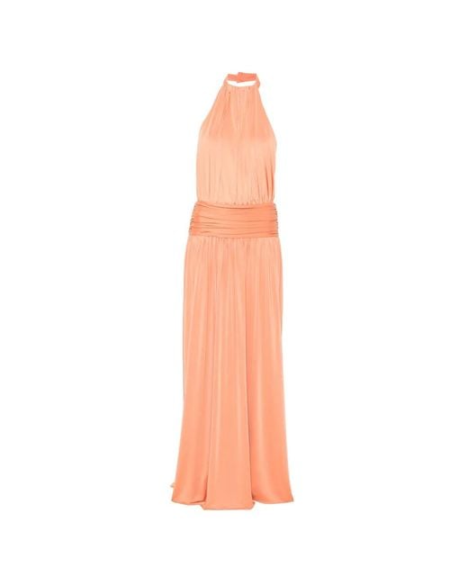 Arcina Ori White Santina Halterneck Maxi Dress