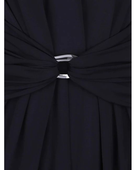Max Mara Black Jumpsuit Mit Tiefem Ausschnitt