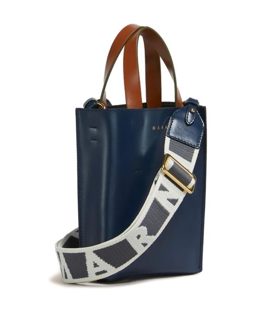 Marni Blue Nano Museo Handtasche