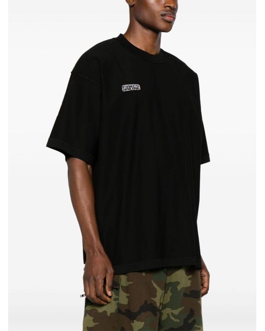 T-shirt Inside-Out di Vetements in Black