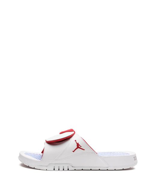 Nike White Hydro Xi Retro "Cherry" Slides for men