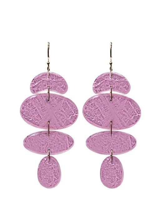 Ten Thousand Things Pink 18Kt Small Totem Morganite Earrings