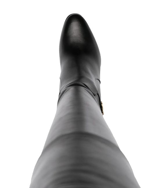 Dolce & Gabbana Black Dolce & Gabbana Cruise Leather Boots