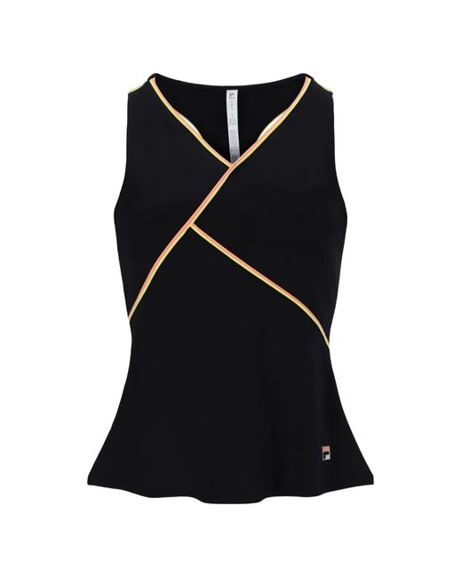 Fila Backspin Top Met Racerback in het Black