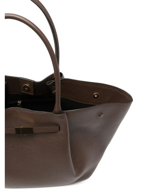 DeMellier London Black Small New York Leather Shoulder Bag