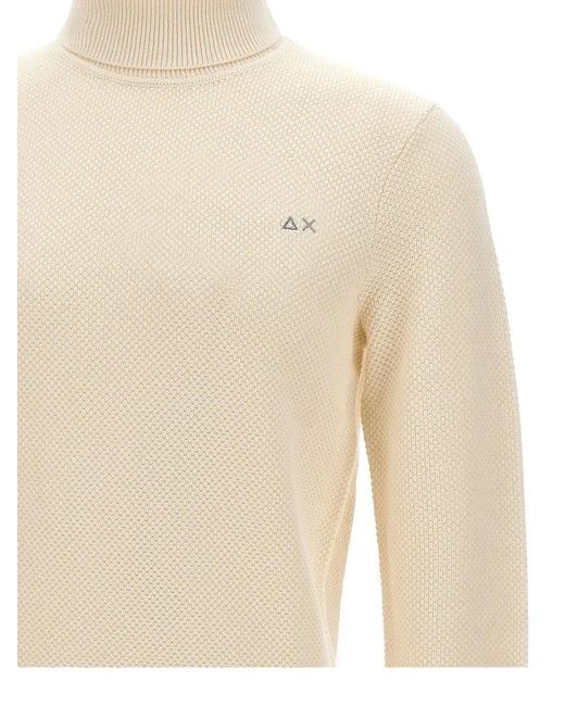 Pull À Logo Brodé Sun 68 pour homme en coloris White