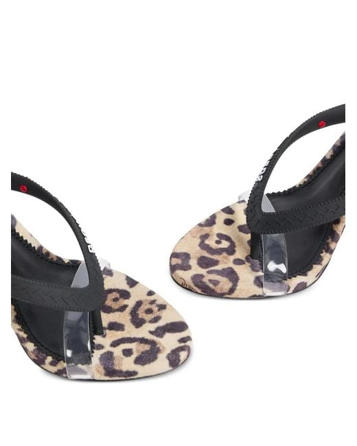 DSquared² Metallic Mule Sandals