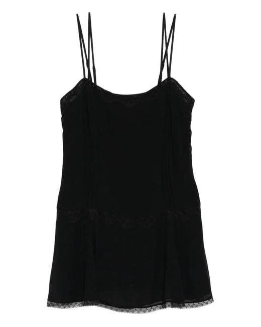 Reformation Black Allis Dress