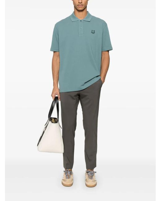 Maison Kitsuné Blue T-Shirts And Polos for men