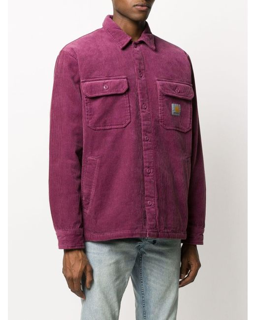 Carhartt WIP Whitsome Corduroy Shirt Jacket in Purple for Men | Lyst
