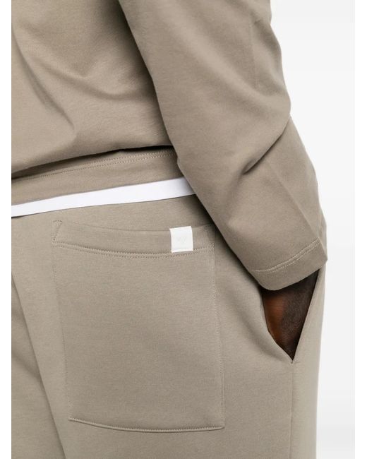 Woc White Drawstring-Waist Track Pants for men