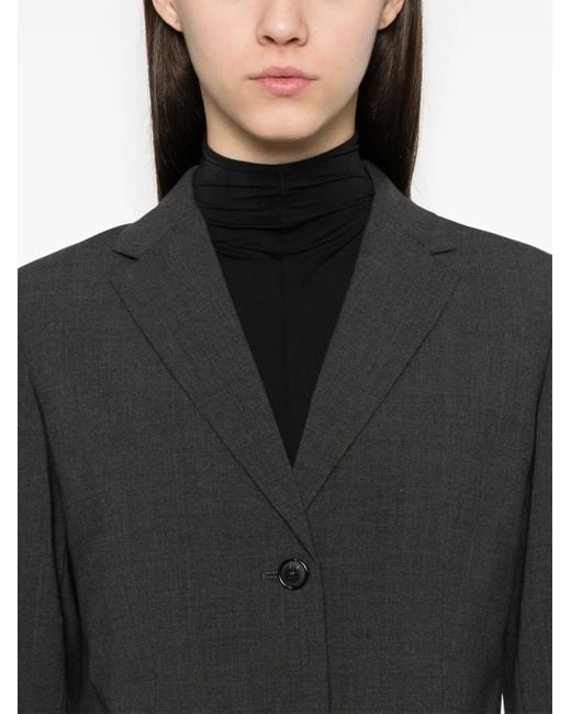 Theory Black Single-Breasted Blazer