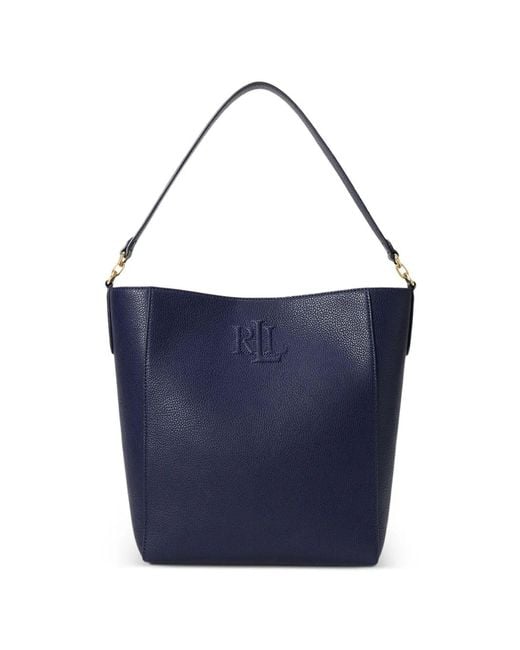Ralph Lauren Blue Logo Satchel