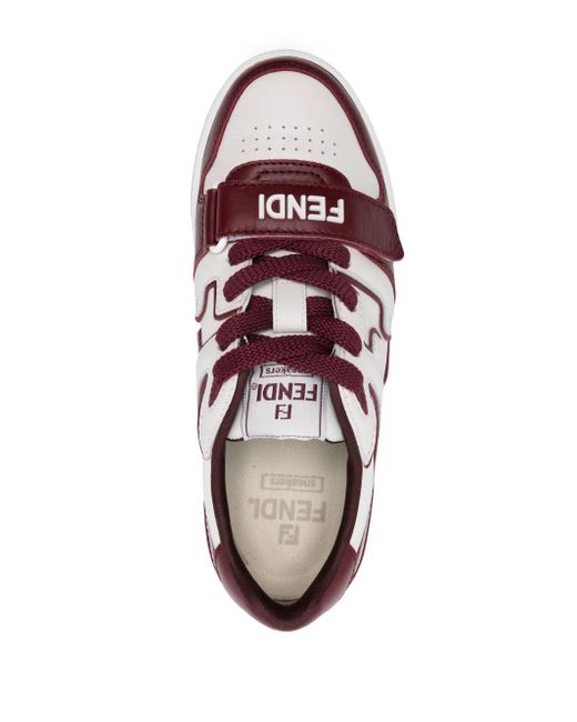 Fendi Brown Match Sneakers