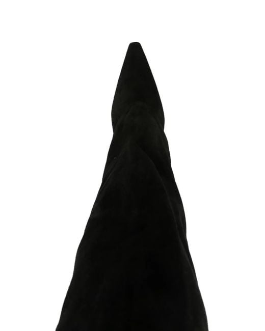 Paris Texas Black High Boots