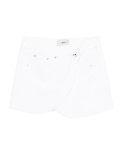 Coperni Mini-Rok Met Studs in het White
