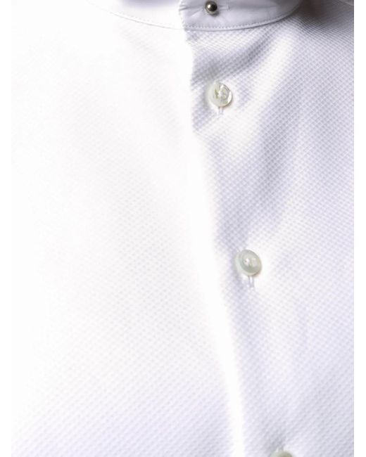 Ralph Lauren Smoking Blouse in het White