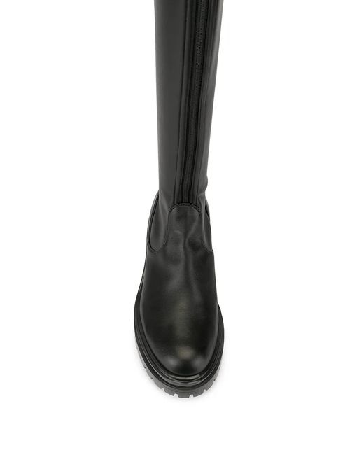 Gianvito Rossi Black Thigh High Boots