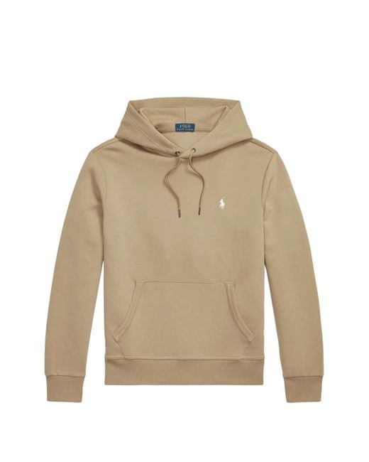 Polo Ralph Lauren Natural Logo-Embroidered Drawstring Hoodie for men