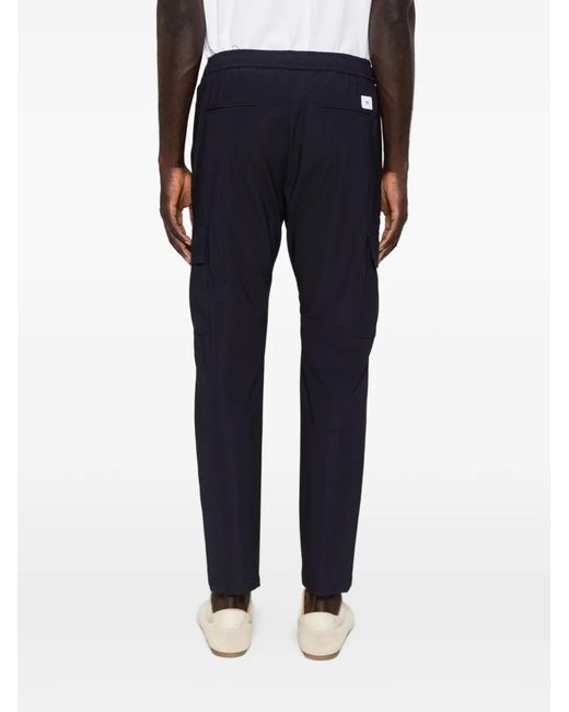 Pmds Blue New John Elasticated-Waistb Pants for men