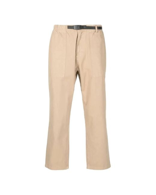 Pantalones De Algodón Con Cinturón Gramicci de hombre de color Natural