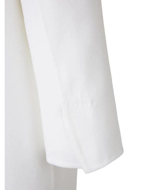 Abrigo Con Botones Peserico de color White