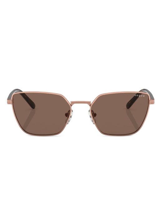 Vogue Eyewear Brown Butterfly-frame Tinted Sunglasses