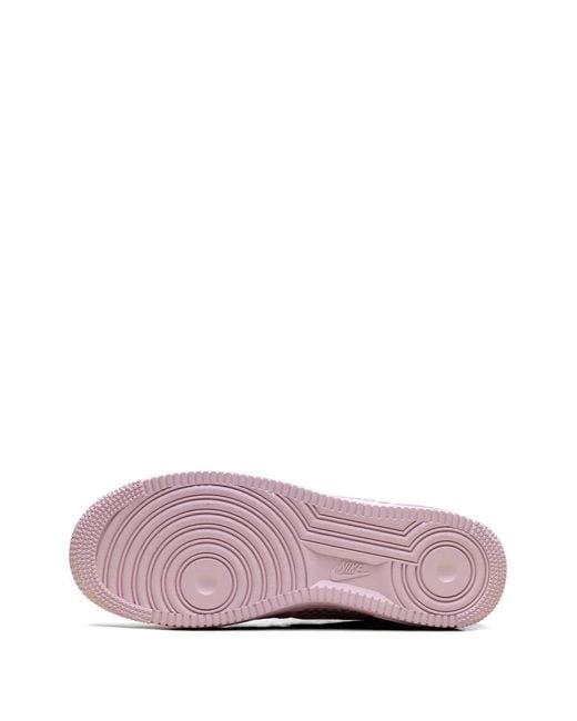 Nike Pink Air Force 1 Low Heart-Charm Sneakers