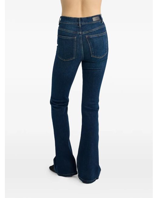 DL1961 Blue High-Rise Bootcut Jeans