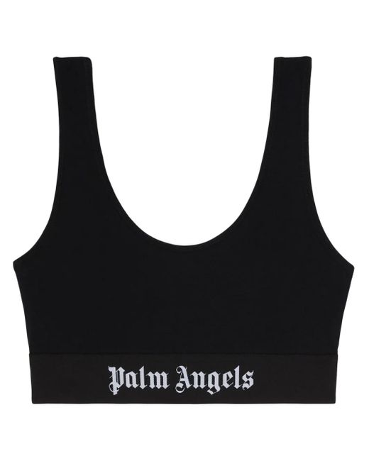 Palm Angels スクープネック ブラ Black