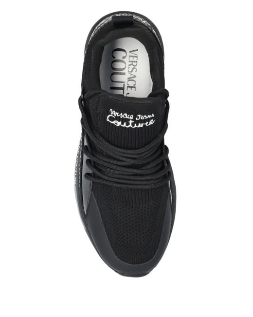Versace Jeans Couture Black Dynamic Sneakers