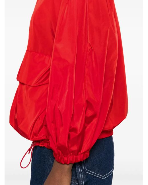 Simone Rocha フーデッド ジャケット Red