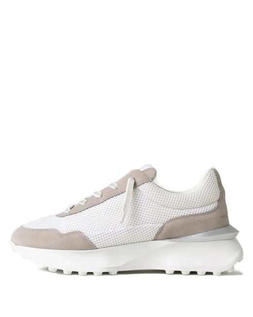 Manière De Voir White L'Artiste Lace-Up Sneakers for men