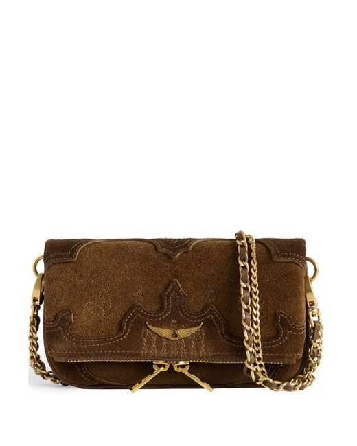 Zadig & Voltaire Brown Rock Nano Western Used