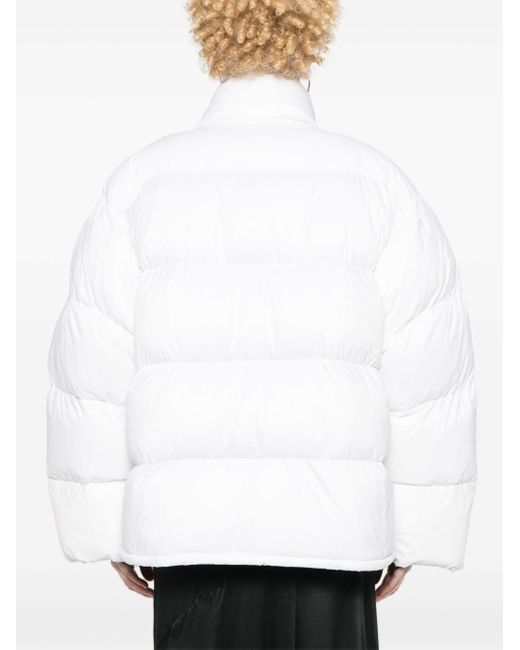 Balenciaga White 3b Sports Icon Ski Jacket